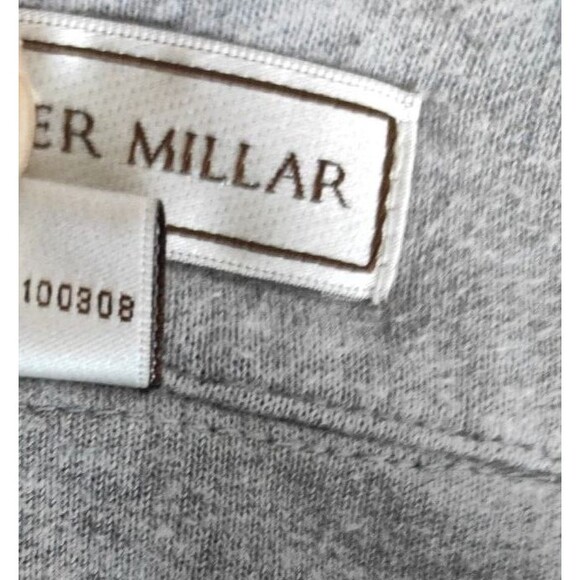 Peter Millar Sweater Mens Large Blue Crown Comfort 1/4 Zip Pullover - Picture 3 of 9